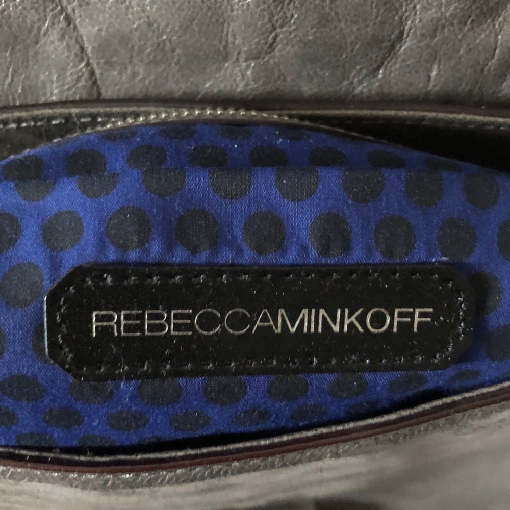 Rebecca Minkoff crossbody shoulder bag grey - Picture 5 of 8